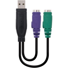 CABLE CONVERSOR PS2 A USB...